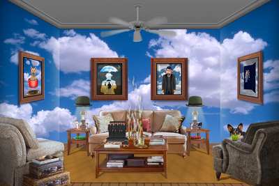 Artist Mike McGlothlen Creates A Tribute To Rene Magritte